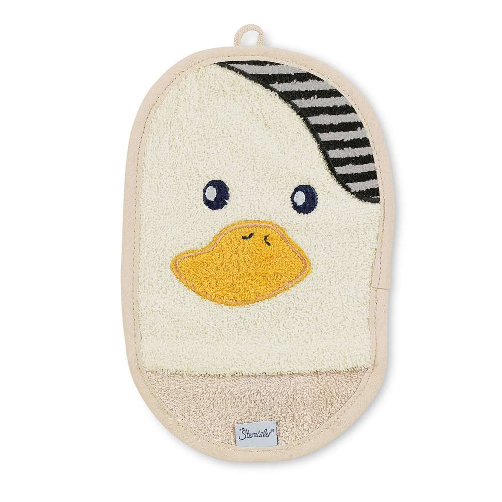 Sterntaler Spiel Waschhandschuh Edda Ente 7221724 Baby Waschlappen
